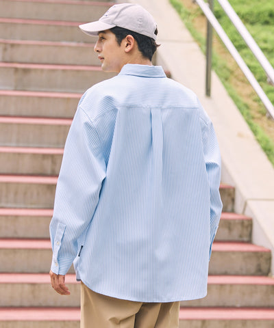 THE CRAFT CREW PRODUCTS / UV防曬 牛津布 寬版 襯衫