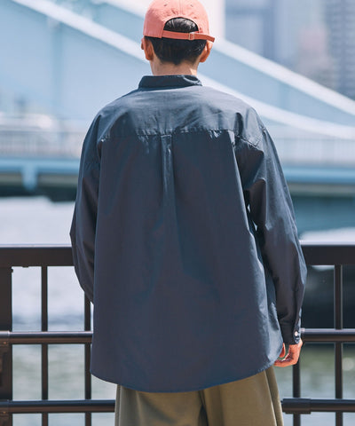 THE CRAFT CREW PRODUCTS / 免燙 抗菌 立領套頭長袖襯衫