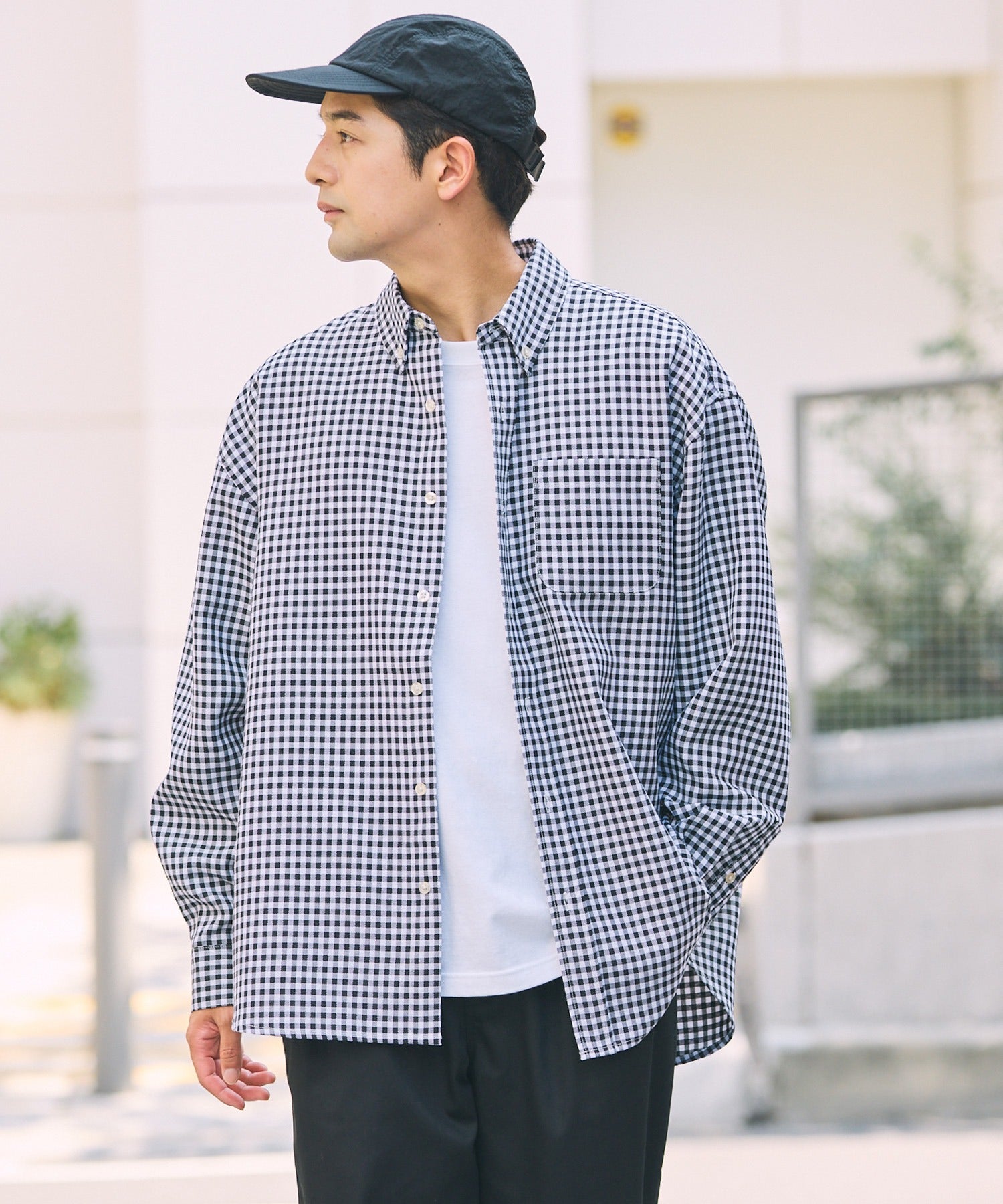 THE CRAFT CREW PRODUCTS / UV防曬 牛津布 寬版 襯衫