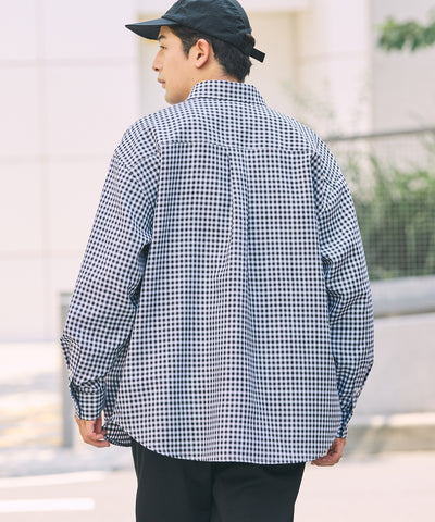 THE CRAFT CREW PRODUCTS / UV防曬 牛津布 寬版 襯衫