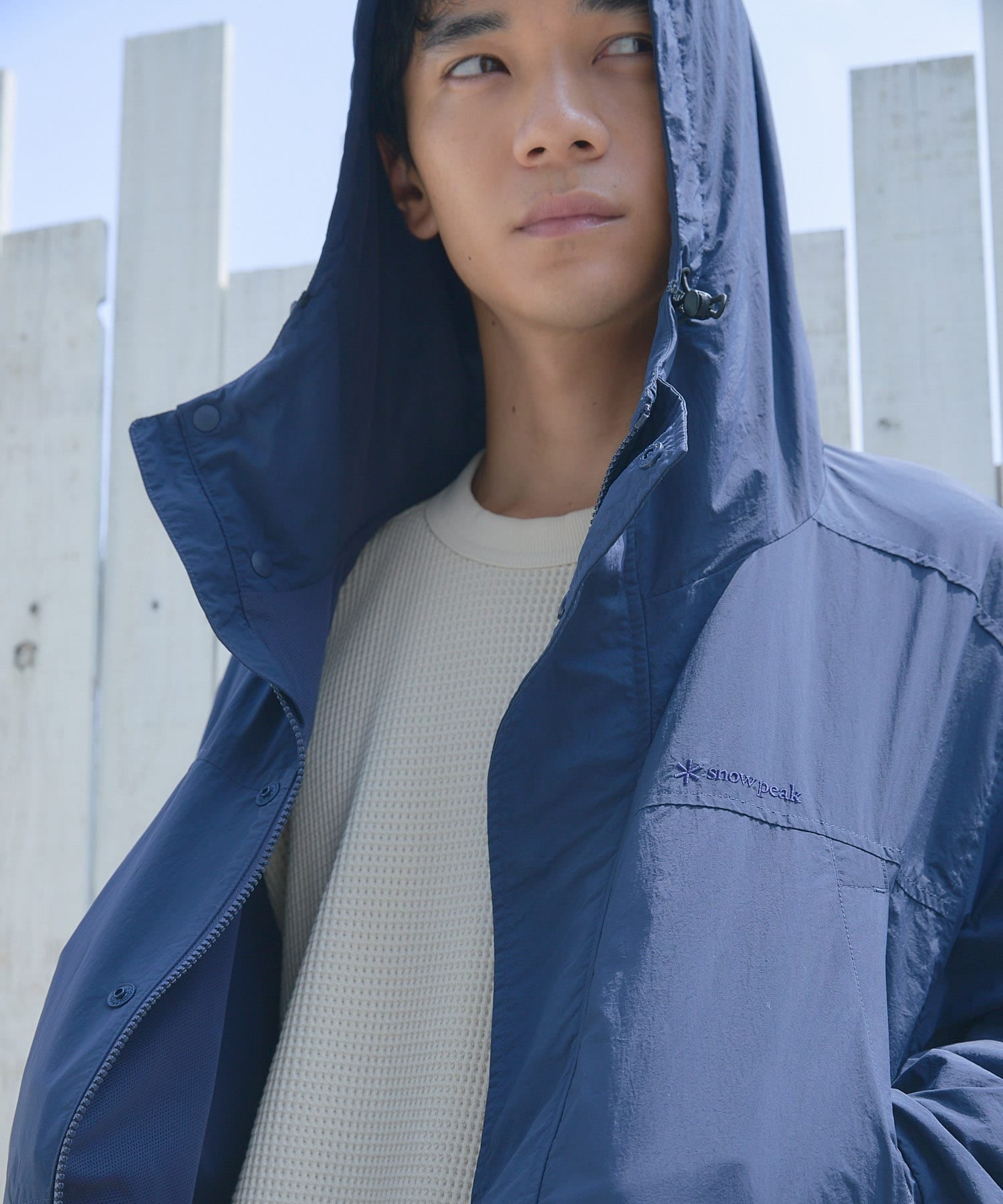 Snow Peak Apparel × DOORS / 日本聯名限定 尼龍潑水連帽外套