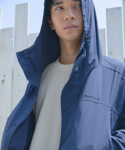 Snow Peak Apparel × DOORS / 日本聯名限定 尼龍潑水連帽外套