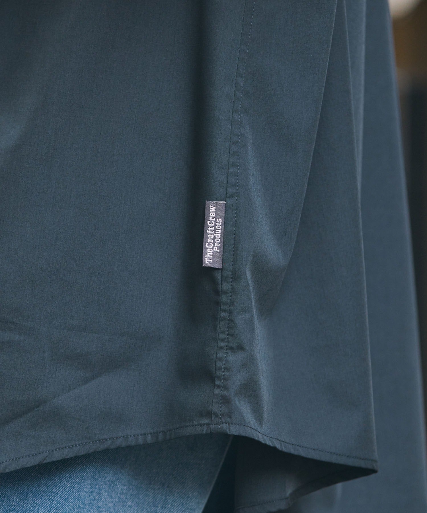 THE CRAFT CREW PRODUCTS / 免燙 抗菌 立領套頭長袖襯衫