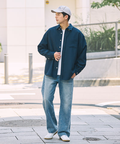 THE CRAFT CREW PRODUCTS / UV防曬 牛津布 寬版 襯衫