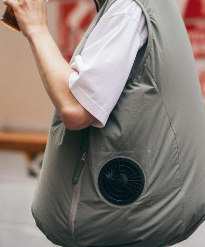 LOWERCASE × URBS × 空調服 / 日本聯名限定 涼感風扇背心 AIRCOOLING VEST