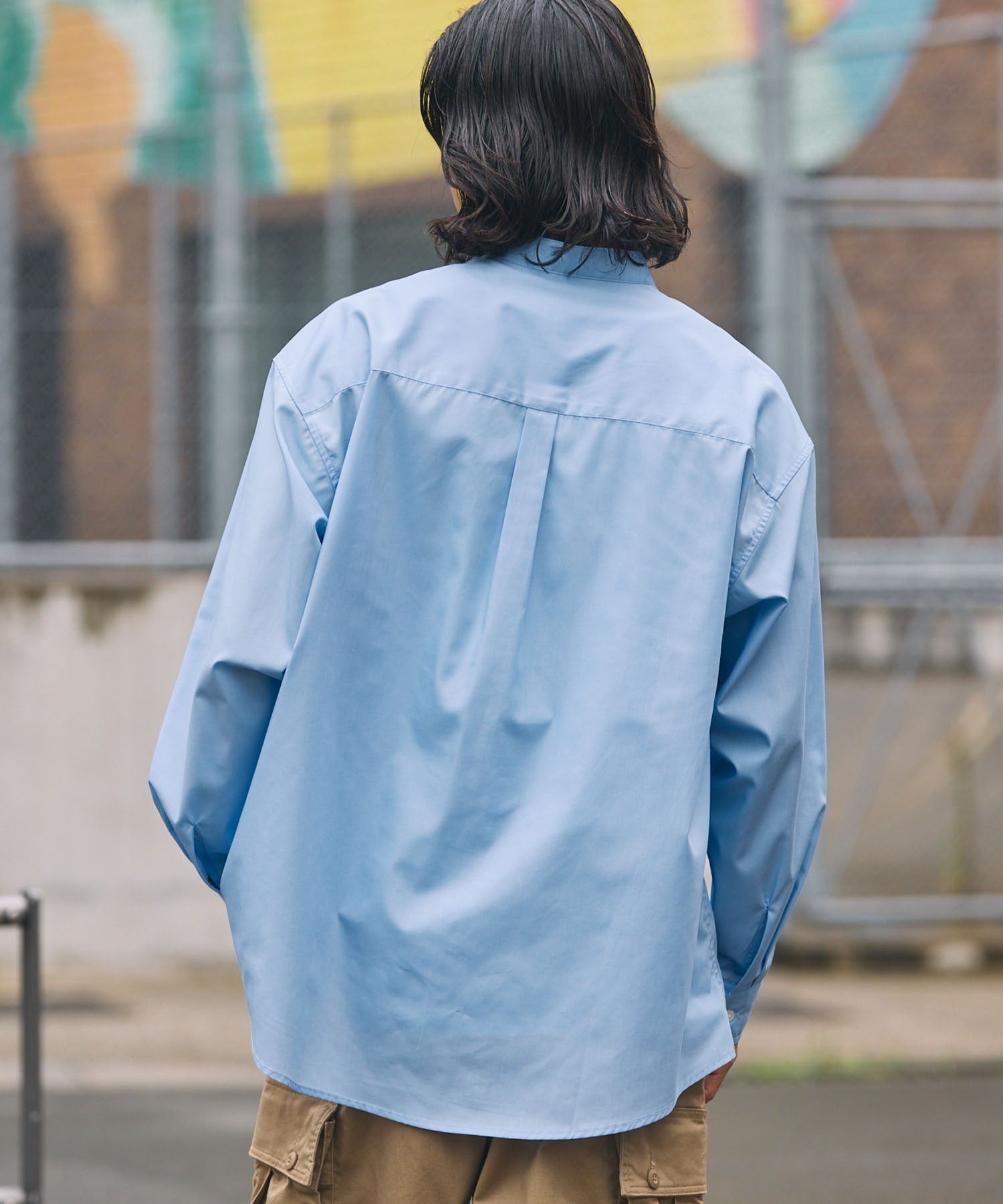 THE CRAFT CREW PRODUCTS / 免燙 抗菌 立領套頭長袖襯衫