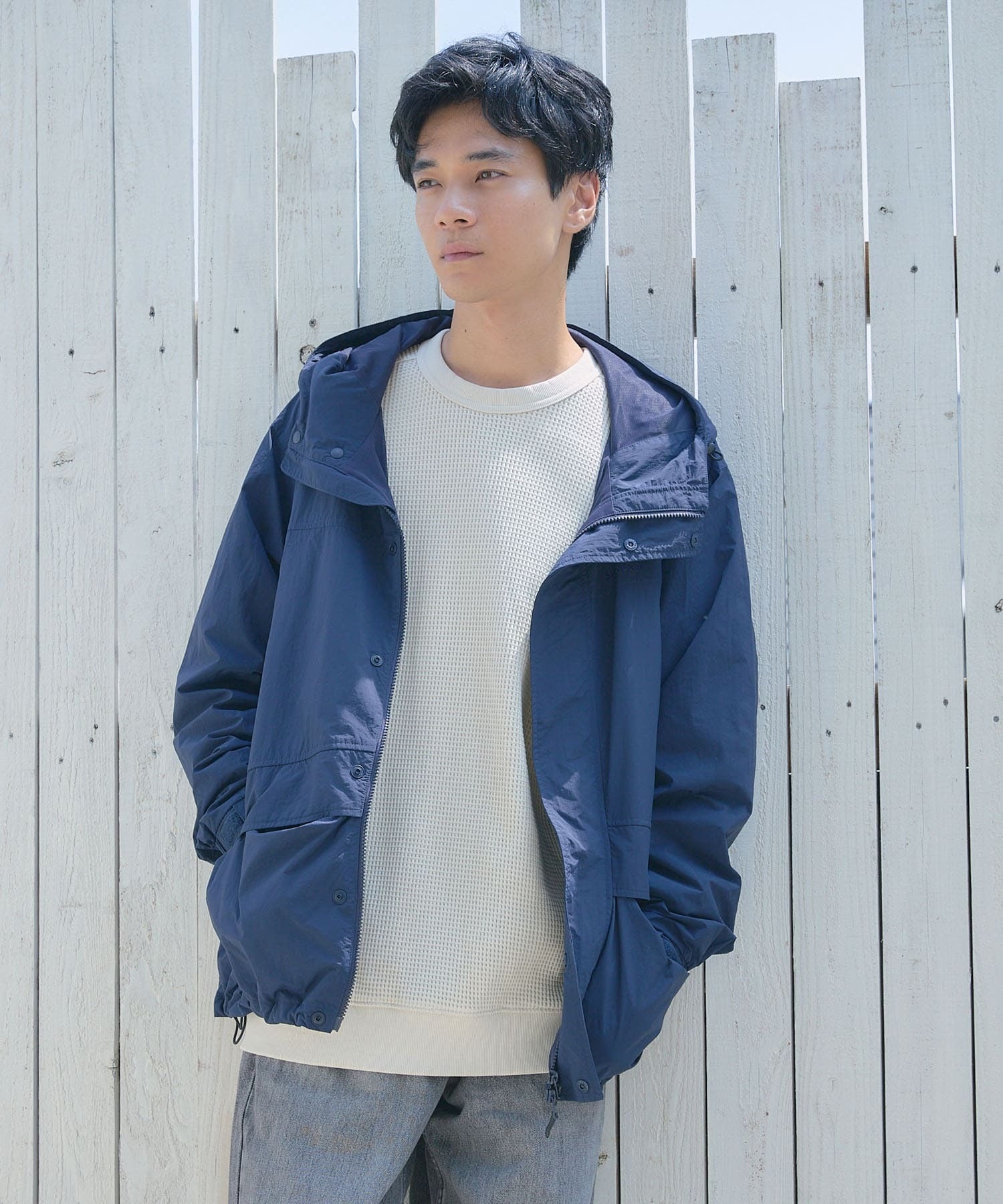 Snow Peak Apparel × DOORS / 日本聯名限定 尼龍潑水連帽外套