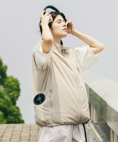 LOWERCASE × URBS × 空調服 / 日本聯名限定 涼感風扇背心 AIRCOOLING VEST