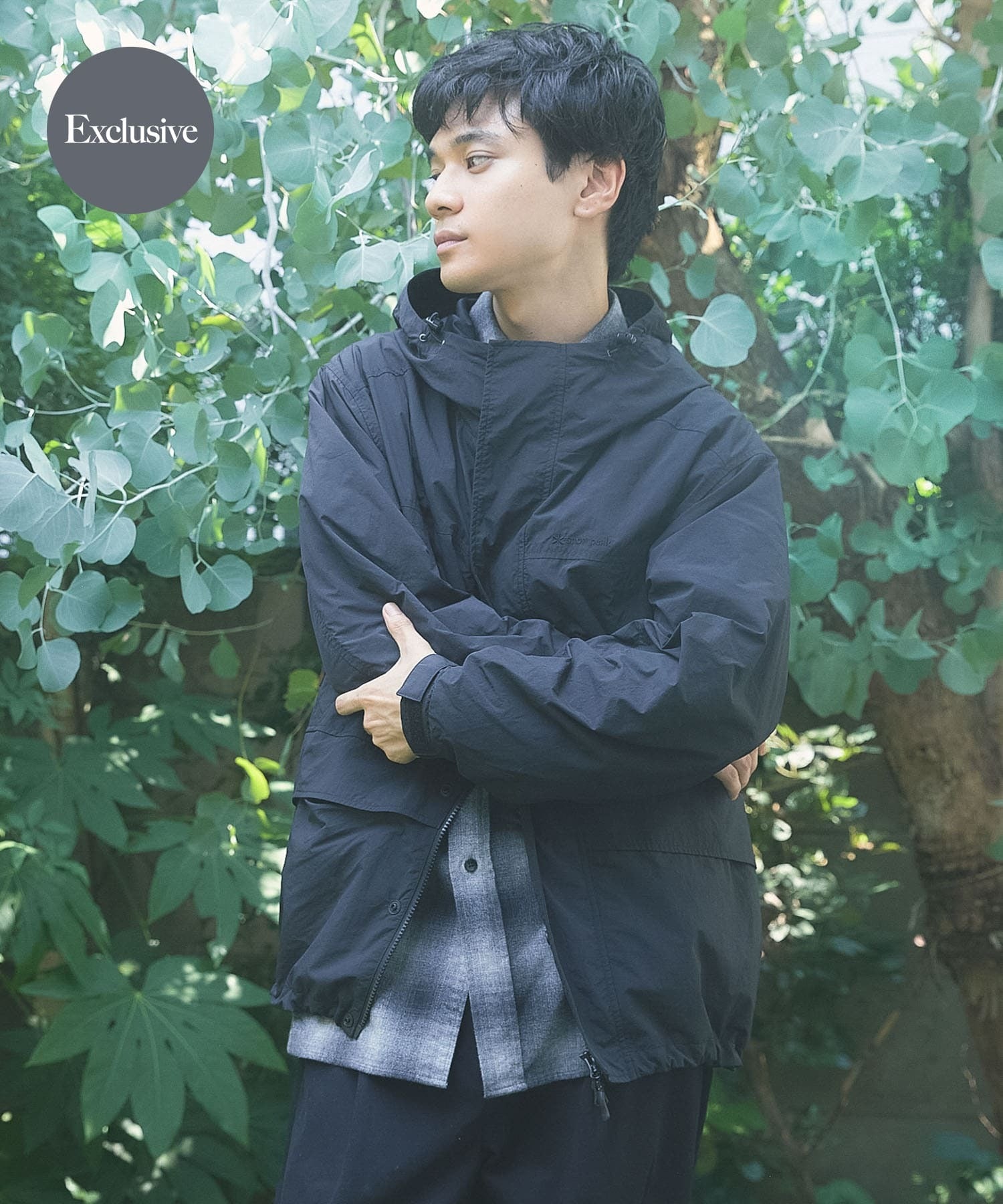 Snow Peak Apparel × DOORS / 日本聯名限定 尼龍潑水連帽外套