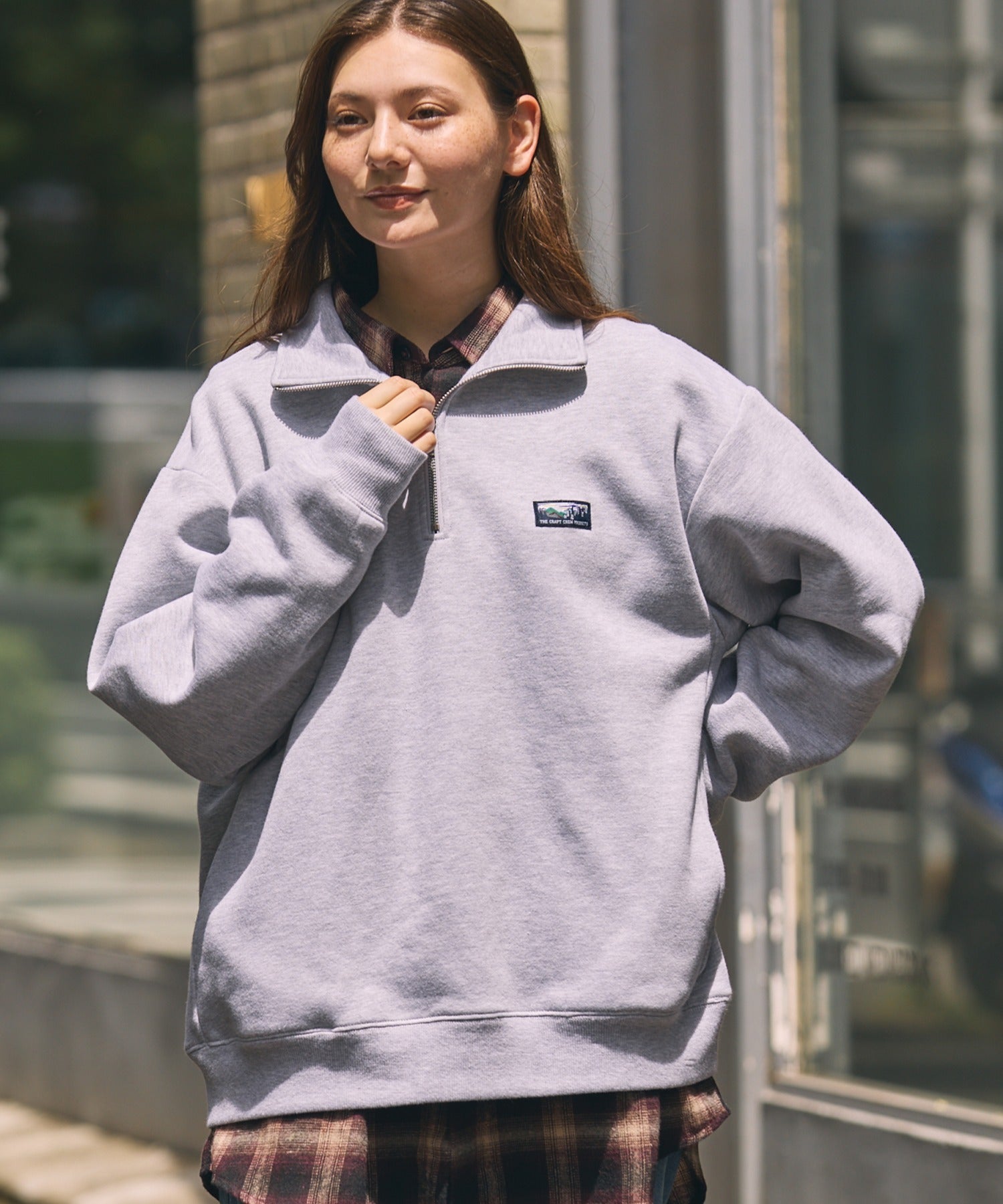 THE CRAFT CREW PRODUCTS／刷毛半開襟衫