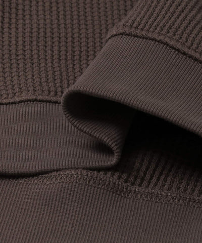 Snow Peak Apparel × DOORS / 日本聯名限定 厚磅華夫格 長袖T恤