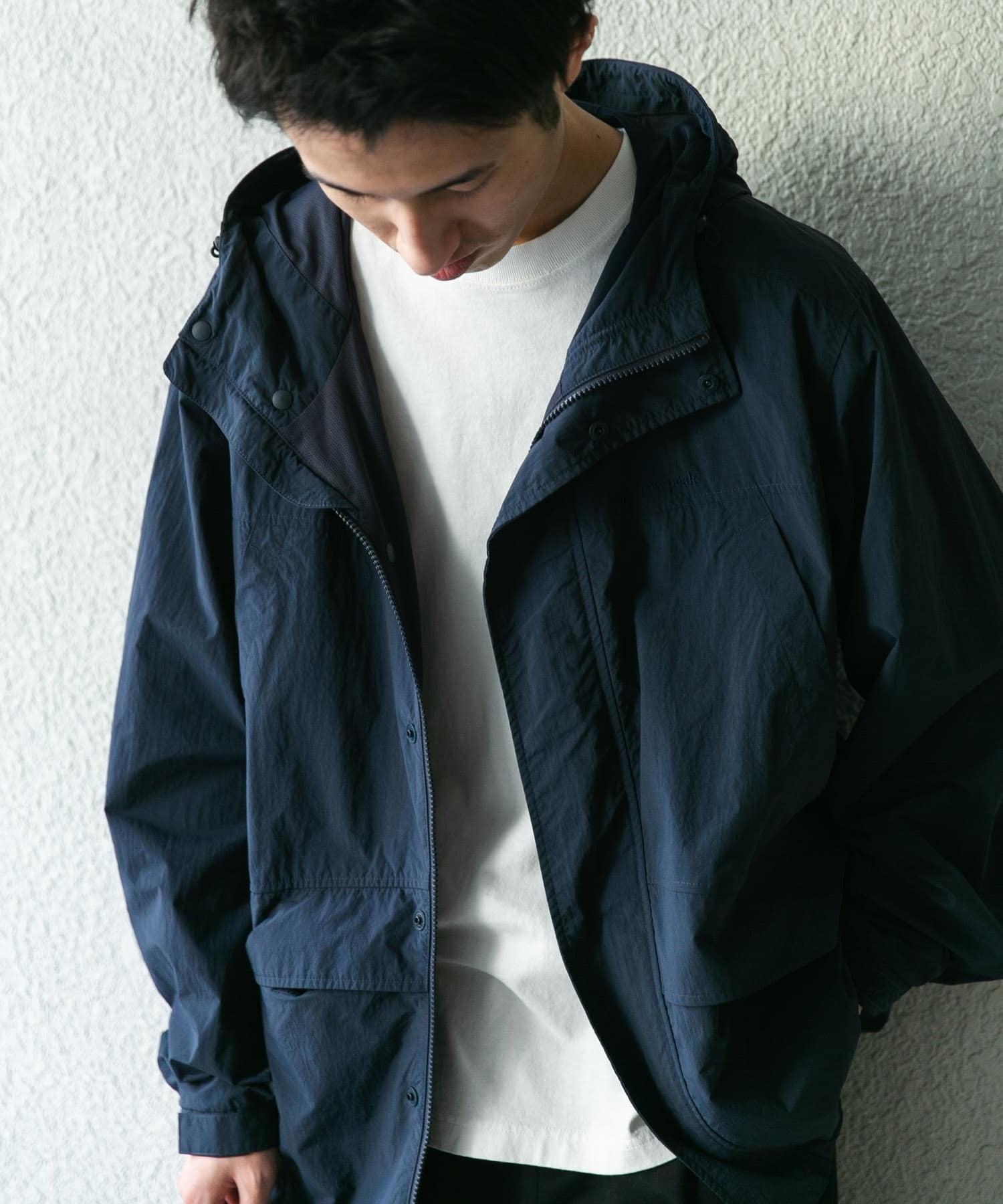 Snow Peak Apparel × DOORS / 日本聯名限定 尼龍潑水連帽外套