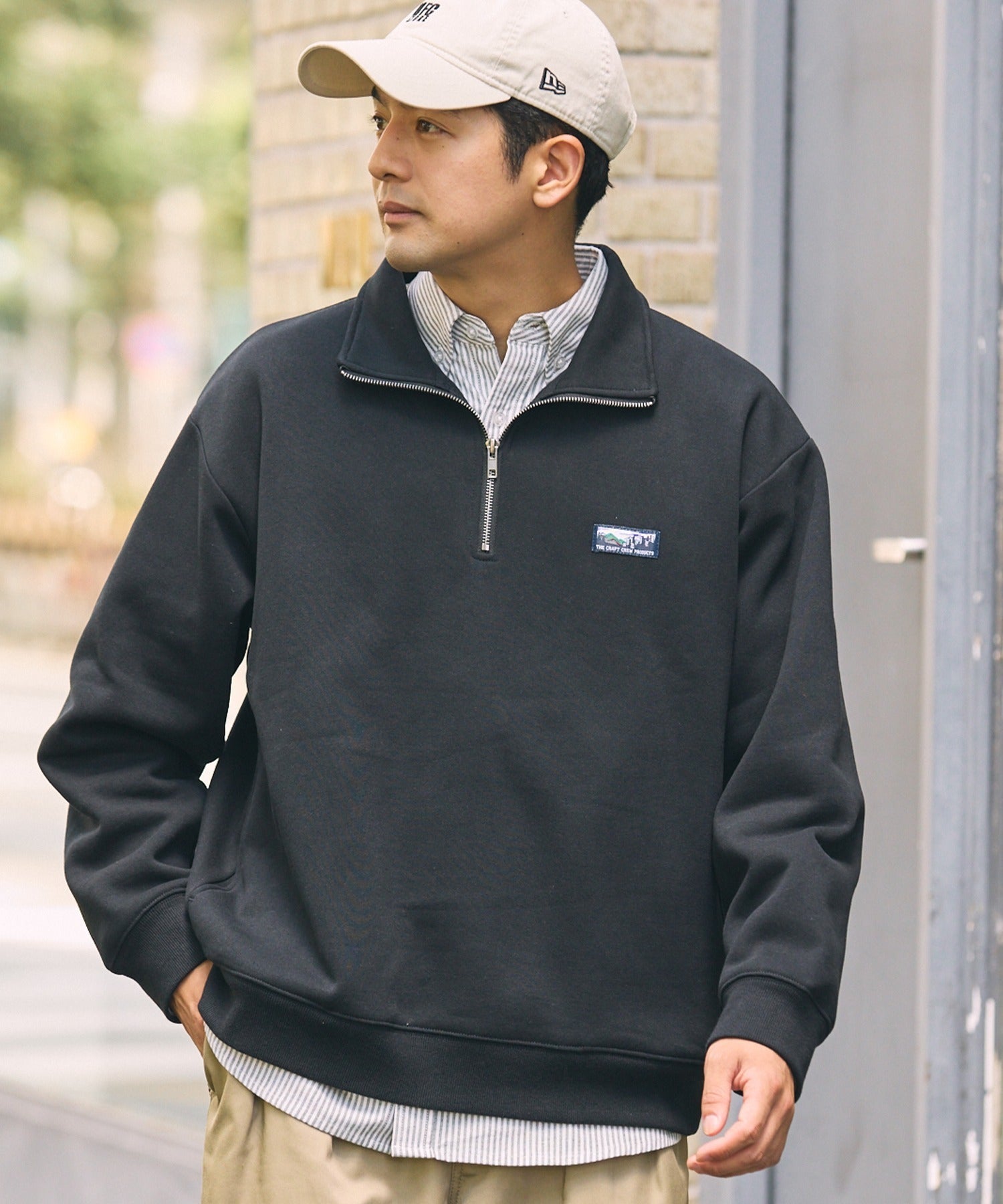 THE CRAFT CREW PRODUCTS／刷毛半開襟衫