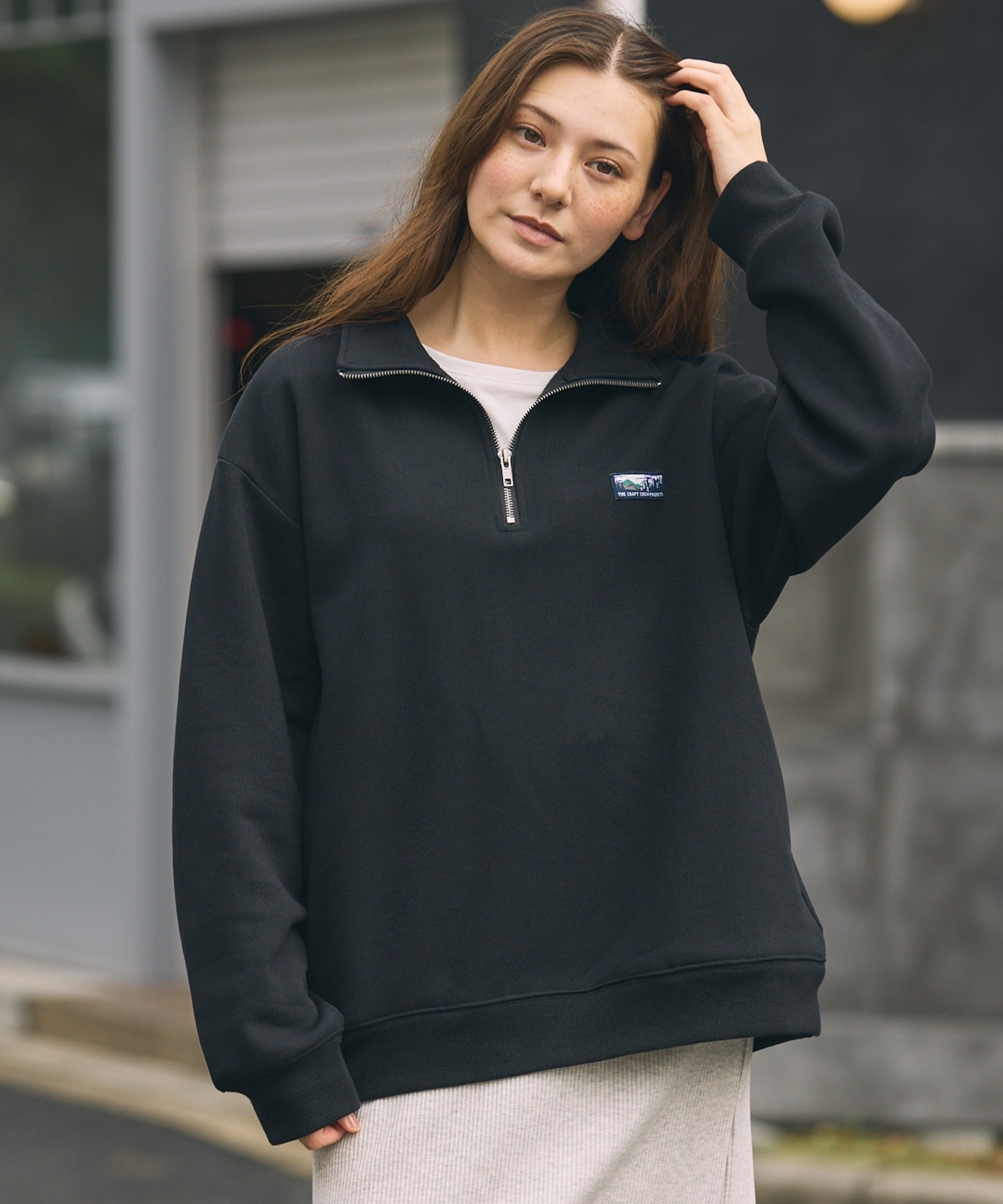 THE CRAFT CREW PRODUCTS／刷毛半開襟衫