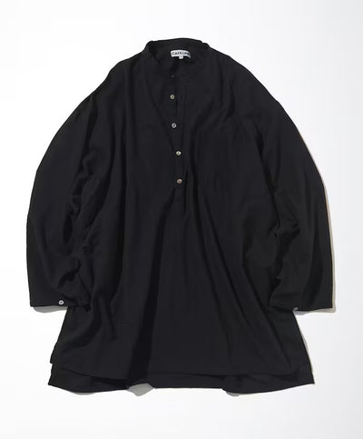 CAHLUMN Cotton Linen Pullover Shirt / 棉麻套頭襯衫