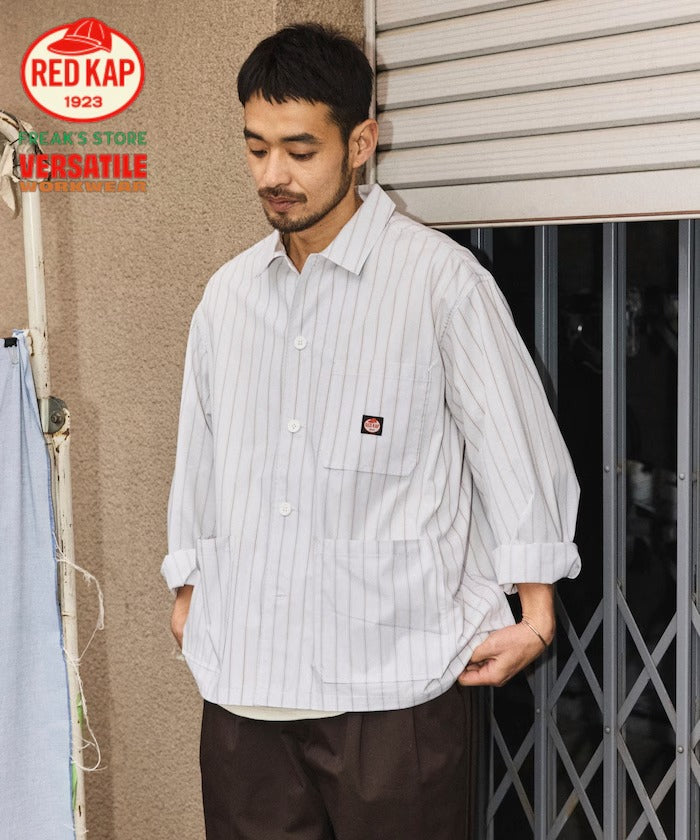 RED KAP × FREAK'S STORE / 日本聯名限定 條紋工裝襯衫