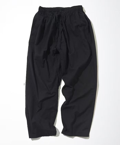 CAHLUMN Cotton Linen Easy Pant / 棉麻鬆緊腰長褲