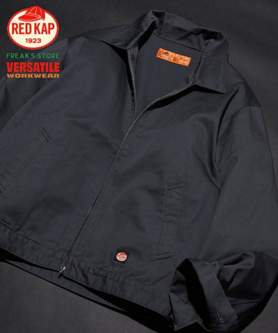 RED KAP × FREAK'S STORE／日本聯名限定 SMU JK-22 SHORT LENGTH 短版拉鏈工裝外套