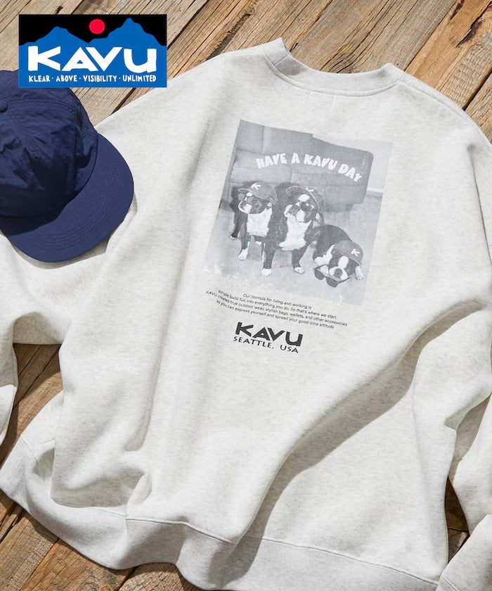KAVU × FREAK'S STORE / 狗狗圓領衫（日本聯名限定）