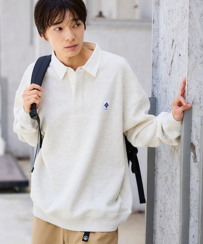 Columbia×FREAK'S STORE／小LOGO 長袖領衫（日本聯名限定）