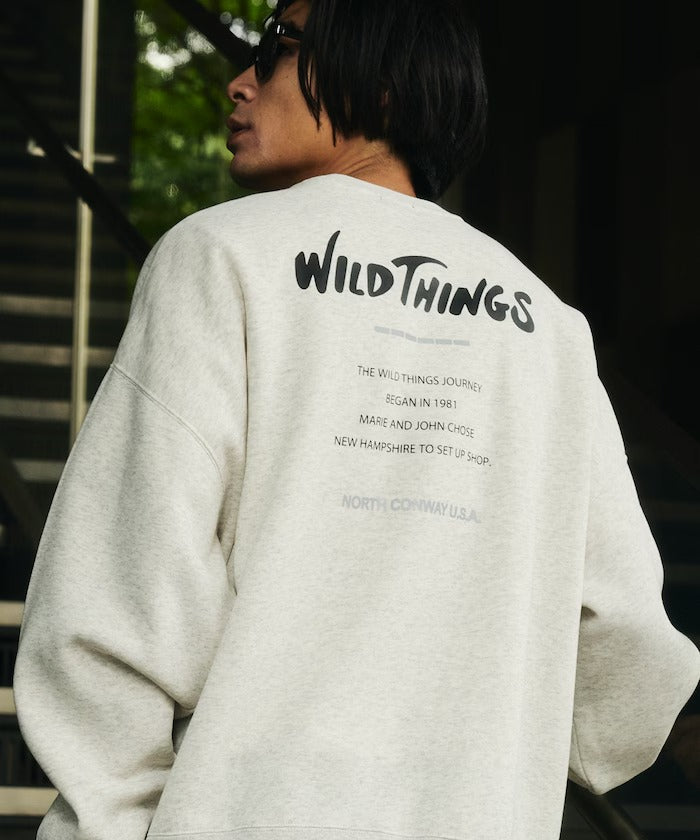 WILD THINGS×FREAK'S STORE / 反光印花圓領衫（日本聯名限定）