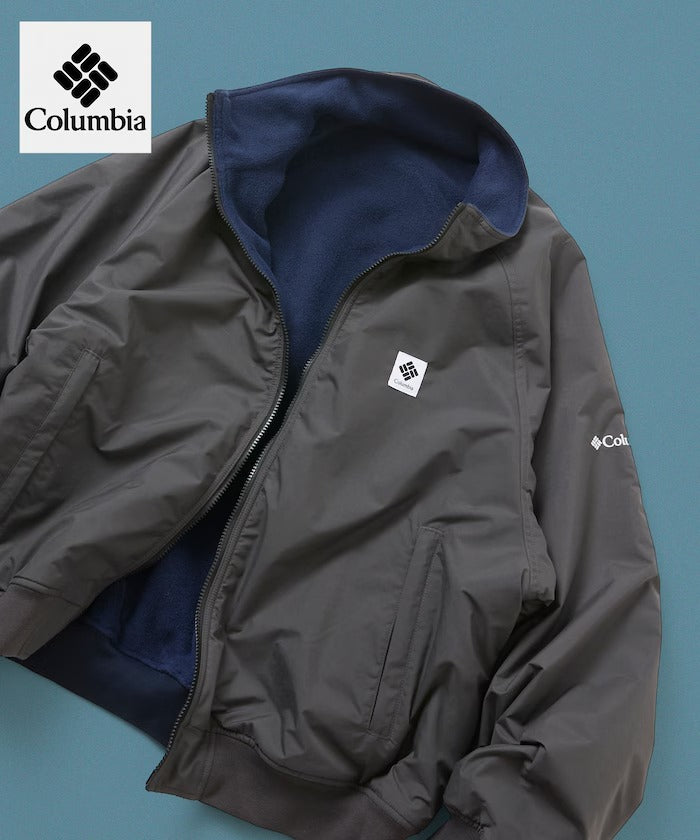 Columbia × FREAK'S STORE／日本聯名限定 雙面穿立領外套