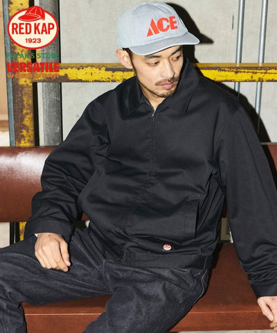 RED KAP × FREAK'S STORE／日本聯名限定 SMU JK-22 SHORT LENGTH 短版拉鏈工裝外套
