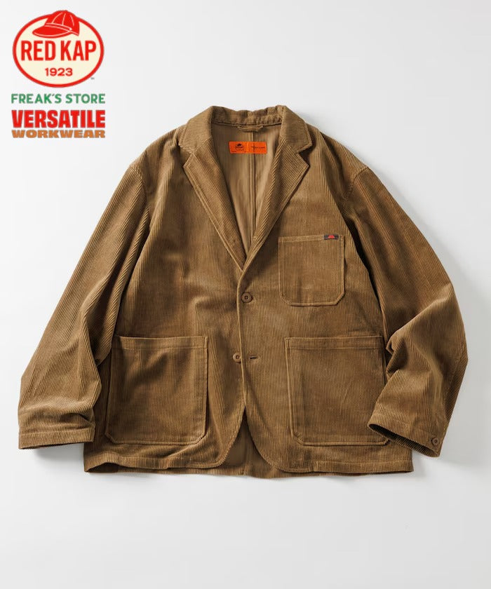 RED KAP × FREAK'S STORE／日本聯名限定 SMU KP-10 寬鬆版燈芯絨外套