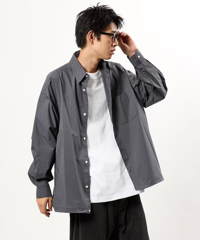 FREAK'S STORE / 限定寬版抽繩襯衫