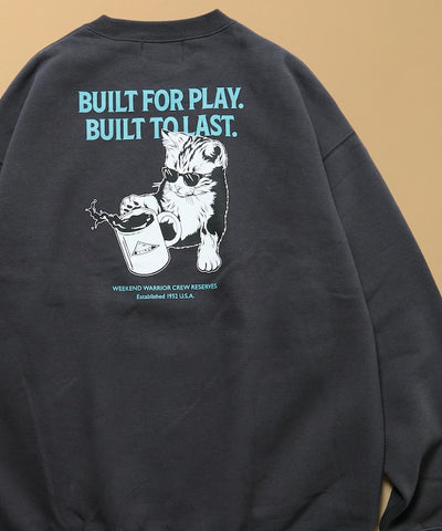 KELTY × FREAK'S STORE / 貓咪 圓領衫（日本聯名限定）