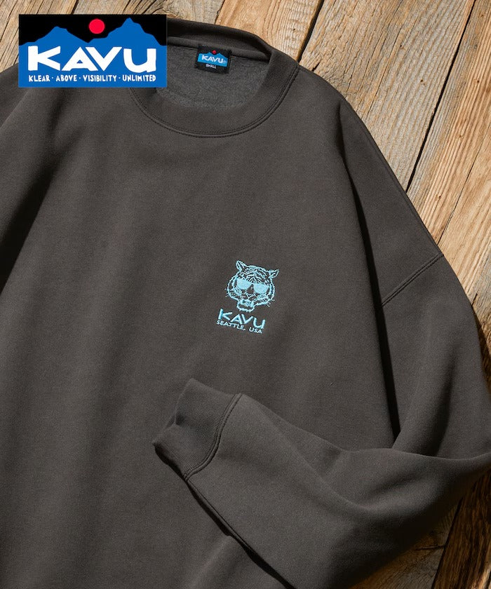 KAVU × FREAK'S STORE / 動物刺繡 圓領衫（日本聯名限定）