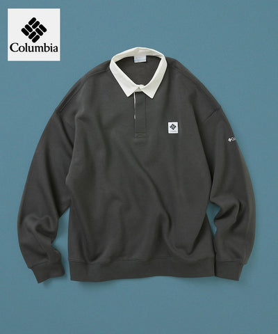 Columbia×FREAK'S STORE／別注 小LOGO 長袖橄欖球衫
