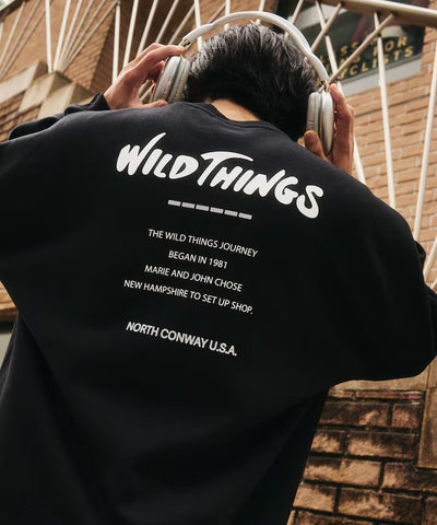 WILD THINGS×FREAK'S STORE / 反光印花圓領衫（日本聯名限定）