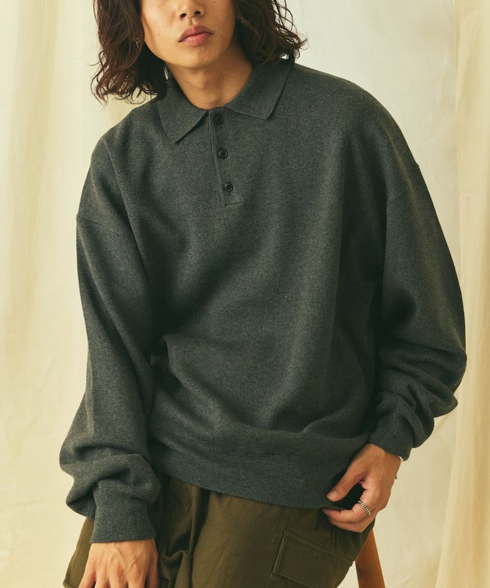 FREAK'S STORE／Relax Fit 毛圈布 針織POLO衫