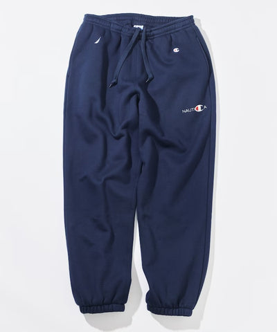 Champion × NAUTICA／日本聯名限定  刺繡刷毛長褲