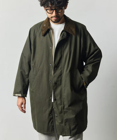 Barbour × FREAK'S STORE／日本聯名限定 TRANSPORT長版大衣外套