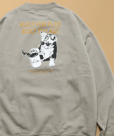 KELTY × FREAK'S STORE / 貓咪 圓領衫（日本聯名限定）