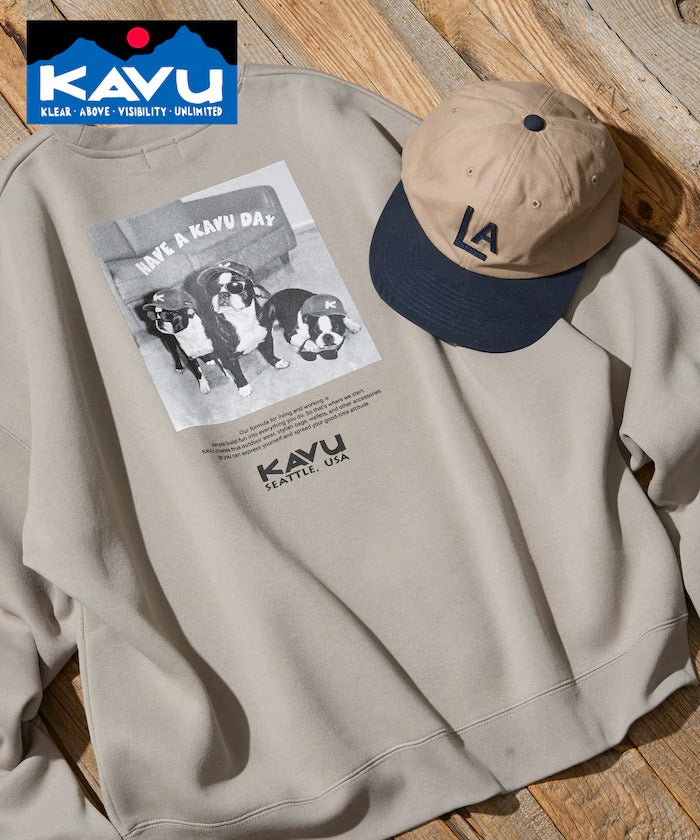 KAVU × FREAK'S STORE / 狗狗圓領衫（日本聯名限定）