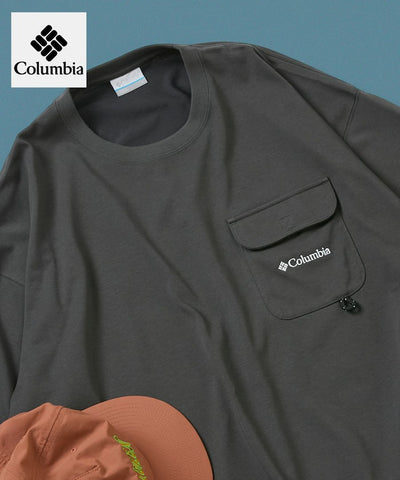 Columbia×FREAK'S STORE／別注口袋 長袖T恤