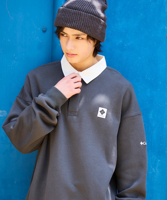 Columbia×FREAK'S STORE／小LOGO 長袖領衫（日本聯名限定）