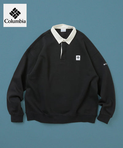 Columbia×FREAK'S STORE／別注 小LOGO 長袖橄欖球衫