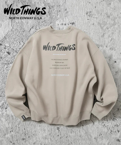 WILD THINGS×FREAK'S STORE / 反光印花圓領衫（日本聯名限定）