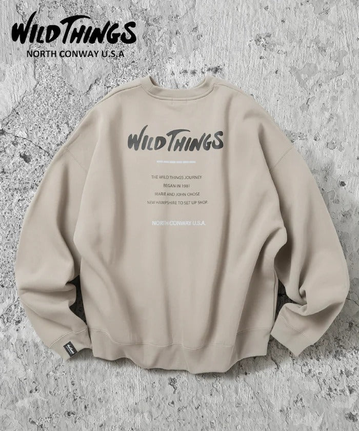 WILD THINGS×FREAK'S STORE / 反光印花圓領衫（日本聯名限定）