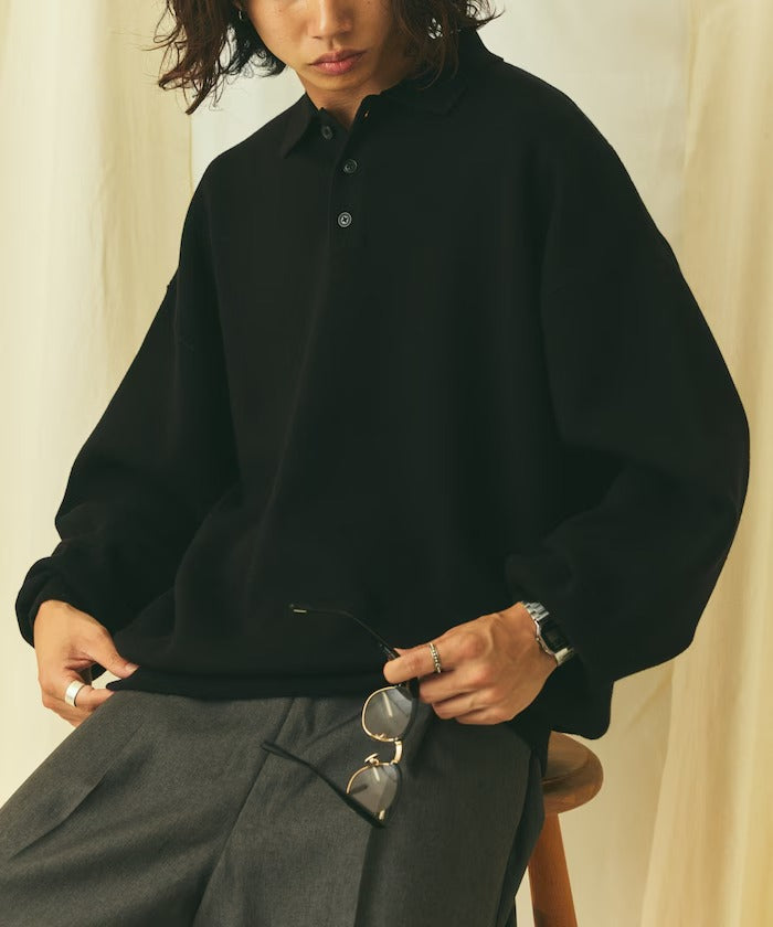 FREAK'S STORE／Relax Fit 毛圈布 針織POLO衫