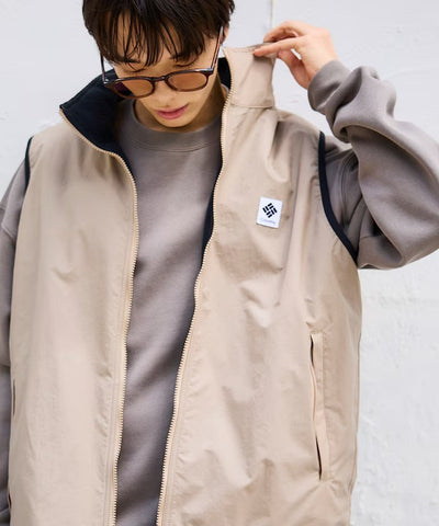 Columbia × FREAK'S STORE／日本聯名限定 雙面穿刷毛 立領背心