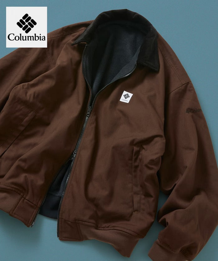 Columbia × FREAK'S STORE / 別注帆布雙面穿刷毛外套