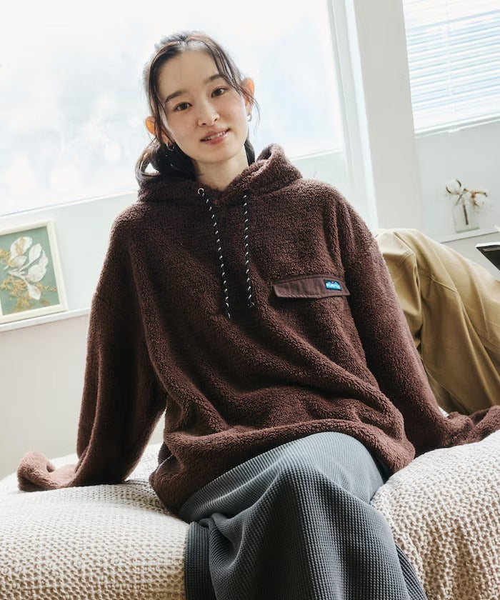 KAVU × FREAK'S STORE / 長毛絨刷毛 連帽衫（日本聯名限定）