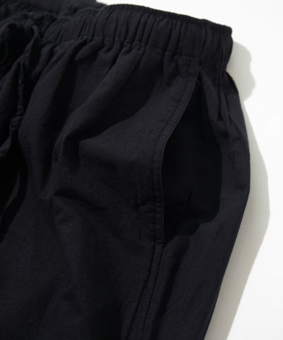 CAHLUMN Cotton Linen Easy Pant / 棉麻鬆緊腰長褲
