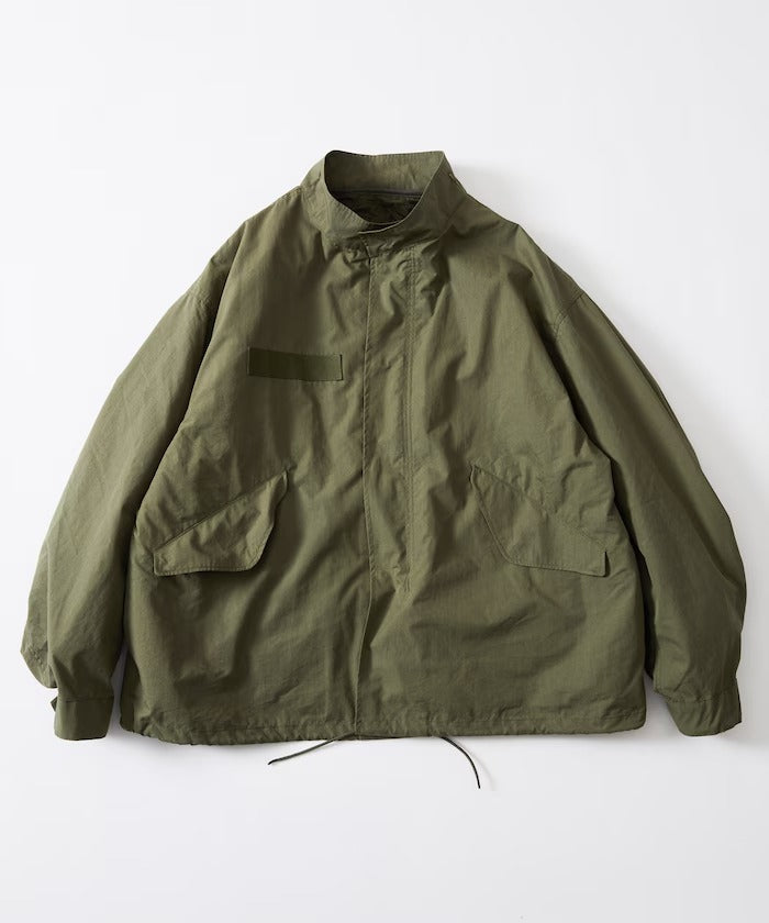 FREAK'S STORE／3WAY 寬短版 鋪棉內裡 兩件組 M-65風軍裝外套