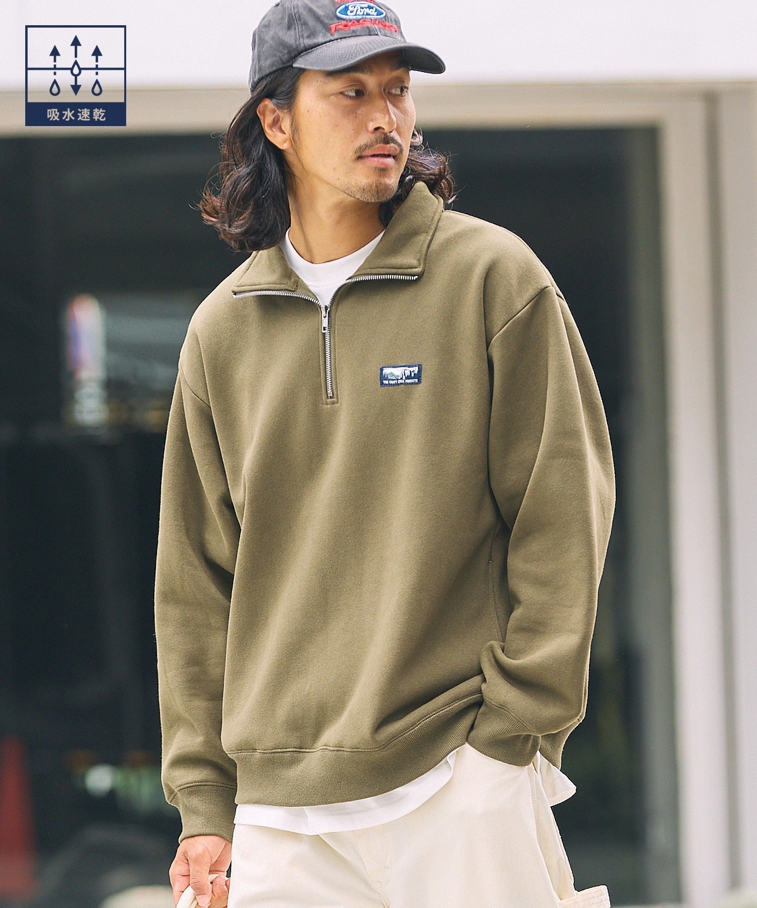 THE CRAFT CREW PRODUCTS／刷毛半開襟衫